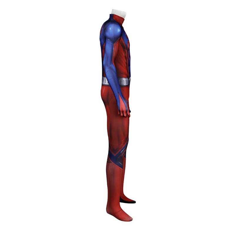 Scarlet Spider III Suit Spider-Man 2 Cosplay Costumes Halloween Men Jumpsuit