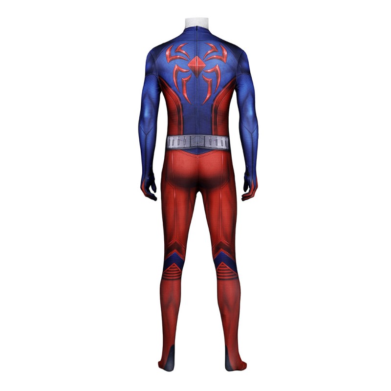 Scarlet Spider III Suit Spider-Man 2 Cosplay Costumes Halloween Men Jumpsuit