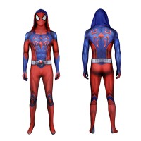 Scarlet Spider III Suit Spider-Man 2 Cosplay Costumes Halloween Men Jumpsuit