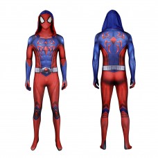 Scarlet Spider III Suit Spider-Man 2 Cosplay Costumes Halloween Men Jumpsuit