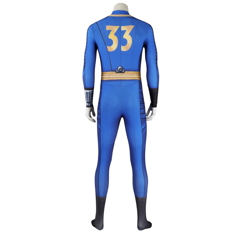 Fallout Suit 2024 TV Fallout Season 1 Blue Cosplay Costumes Adult Jumpsuit