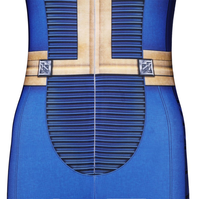 Vault Lady Jumpsuit Lucy Blue Cosplay Costumes Female Suit