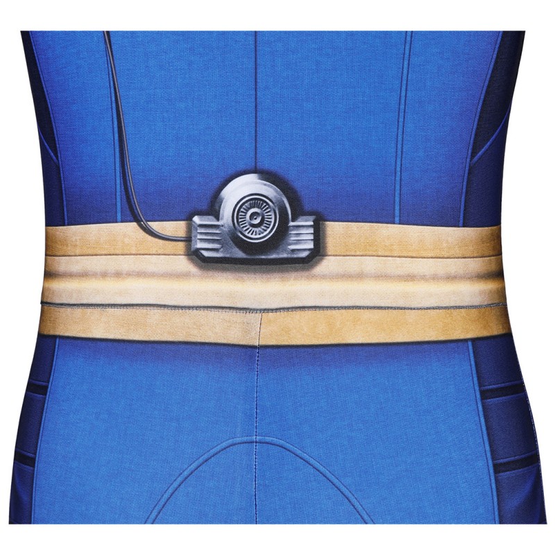Vault Lady Jumpsuit Lucy Blue Cosplay Costumes Female Suit