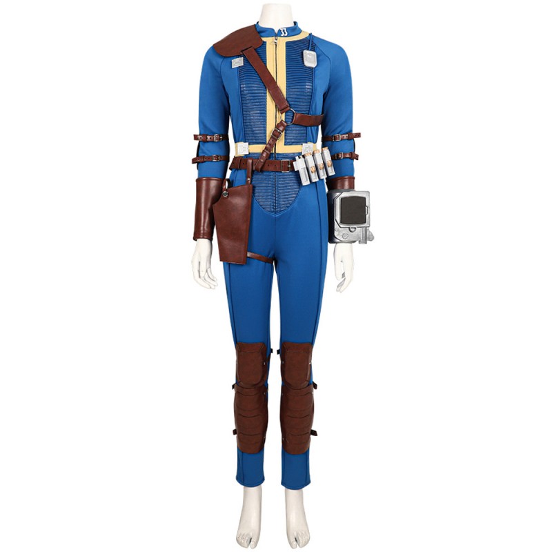 Fallout Female Costume 2024 TV Fallout Lucy Cosplay Suit Blue Outfits