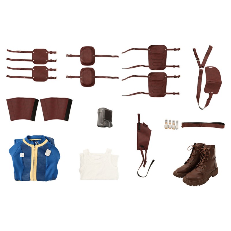 Lucy Female Costume 2024 TV Lucy Cosplay Suit Blue Outfits