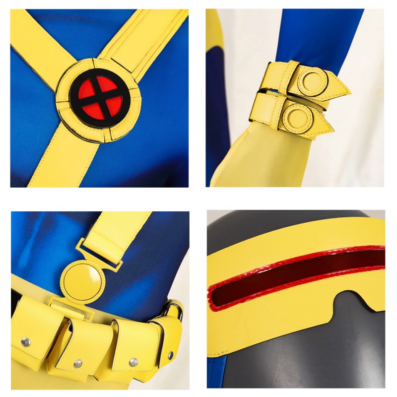 X-Men 97 Cyclops Costume Scott Summers Cosplay Suit