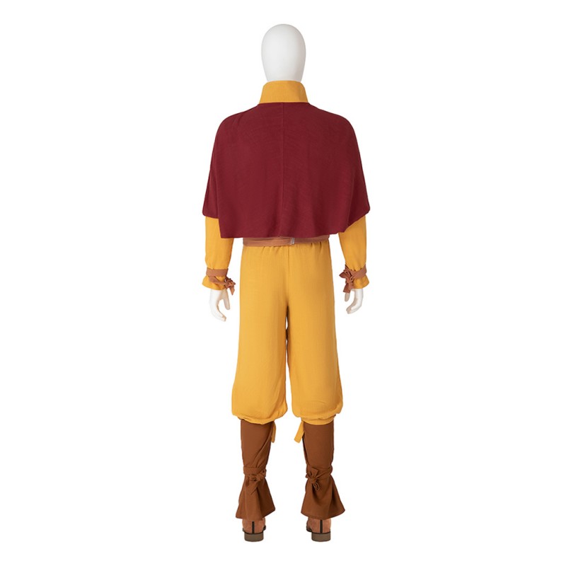 Adult Aang Halloween Costumes Avatar The Last Airbender Cosplay Suit