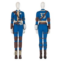 Fallout Lucy Costumes TV Fallout Female Halloween Cosplay Costumes Blue Outfits