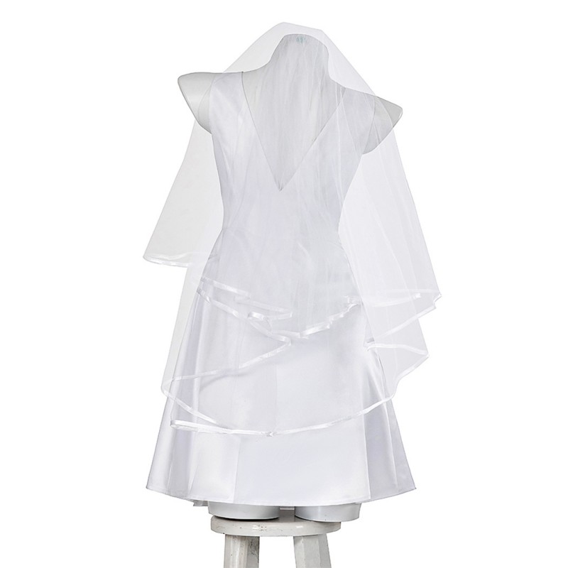 Lady Halloween Costume Stefani Germanotta Cosplay Suit White Wedding Dress