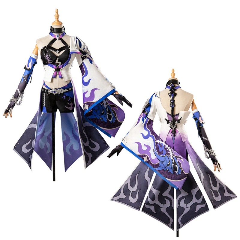 Acheron Halloween Costume Game Honkai Star Rail Cosplay Suit Dress