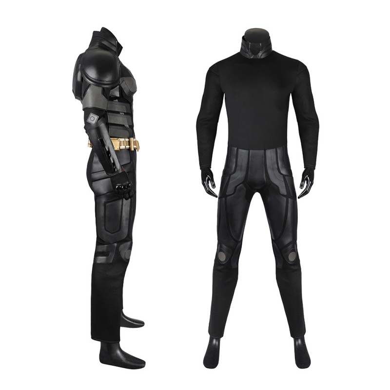 Bruce Costume Knight Cosplay Suit Men Black Outfit