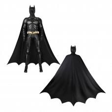 Bruce Costume Knight Cosplay Suit Men Black Outfit
