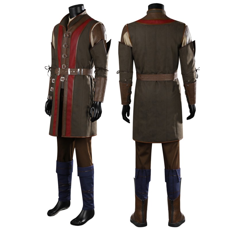Baldurs Gate 3 Wyll Costume Game BG3  Cosplay Suit Men Halloween Outfit