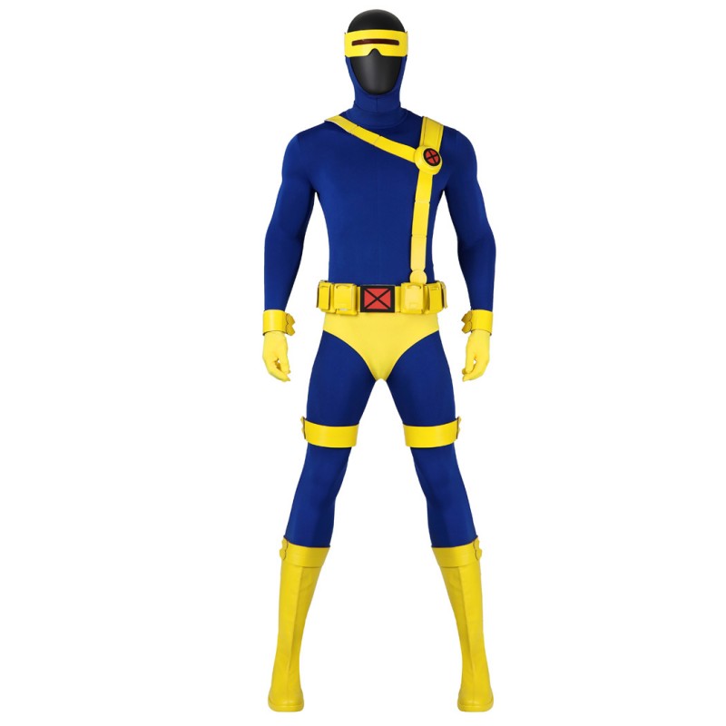 Scott Summers Costume X-Men 97 Cyclops Halloween Cosplay Suit