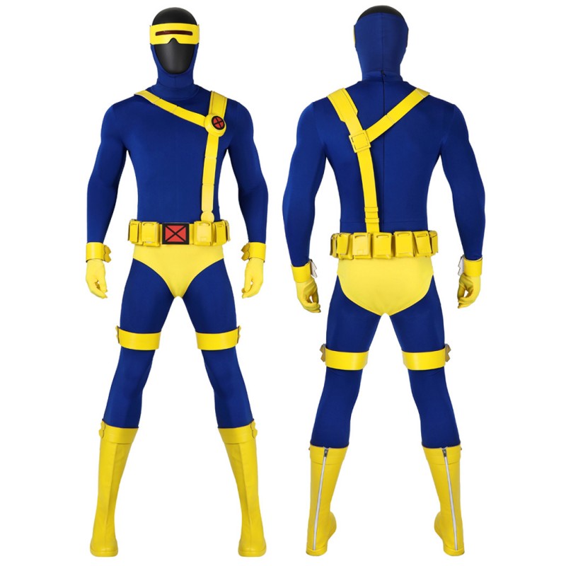 Scott Summers Costume X-Men 97 Cyclops Halloween Cosplay Suit