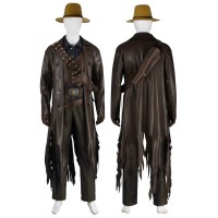 The Ghoul Costume TV Fallout Cosplay Suit Men Halloween Outfit