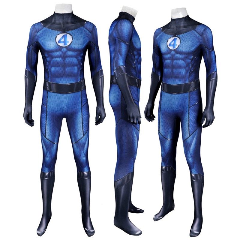 Bombastic Bag-Man Suit Game Spiderman Cosplay Costumes Blue Adult Jumpsuit