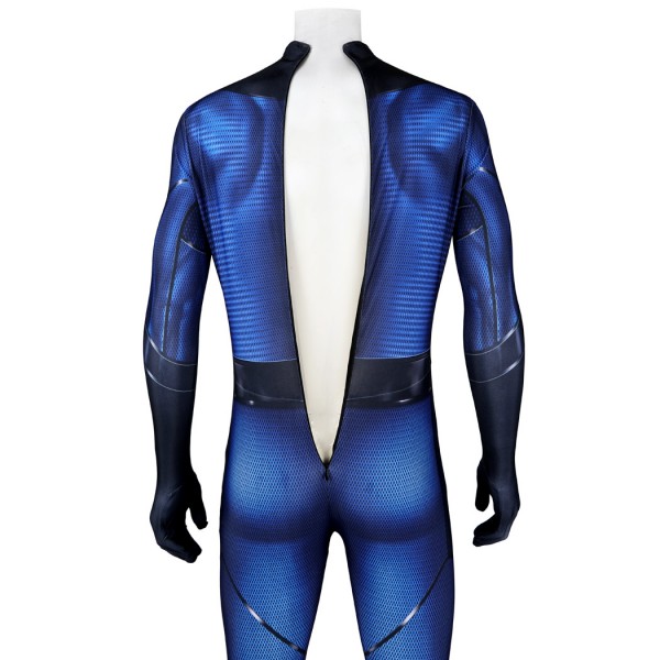 Bombastic Bag-Man Suit Game Spiderman Cosplay Costumes Blue Adult ...