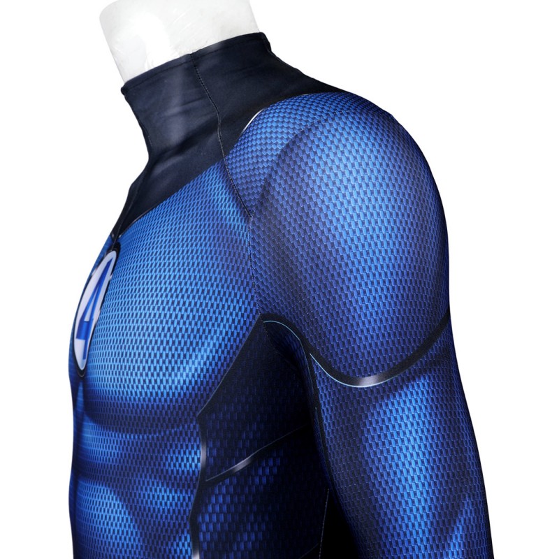 Bombastic Bag-Man Suit Game Spiderman Cosplay Costumes Blue Adult Jumpsuit