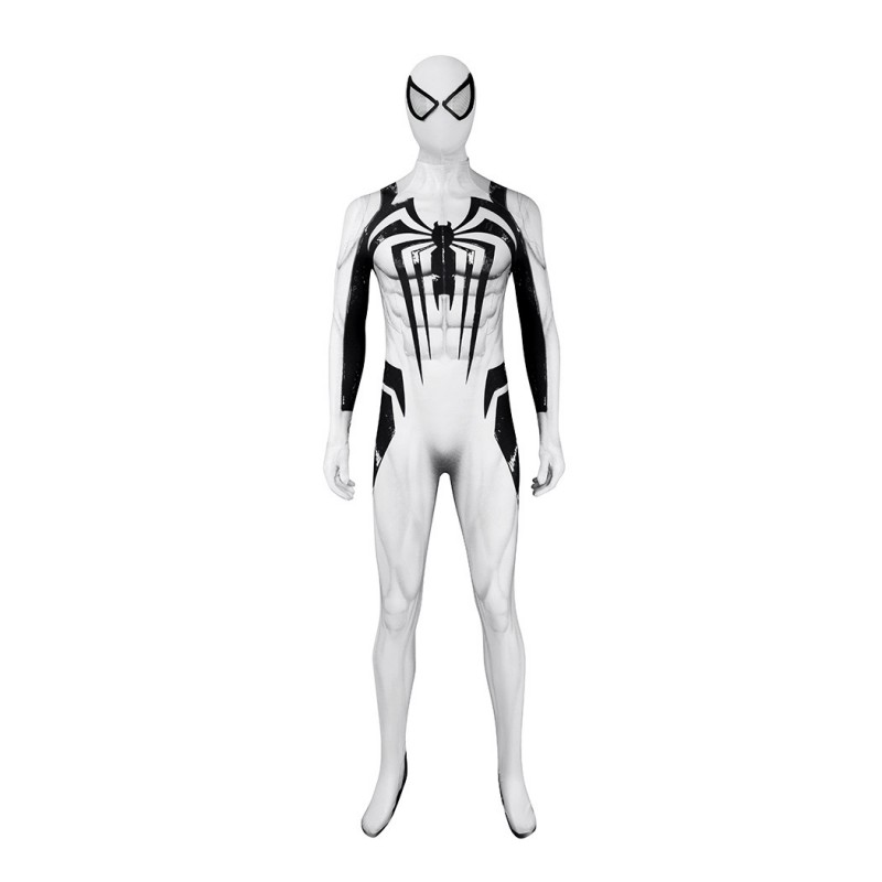 Anti-Venom Suit Spider-Man 2 PS5 Cosplay Costumes Men Halloween Jumpsuit