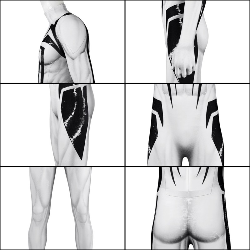 Anti-Venom Suit Spider-Man 2 PS5 Cosplay Costumes Men Halloween Jumpsuit