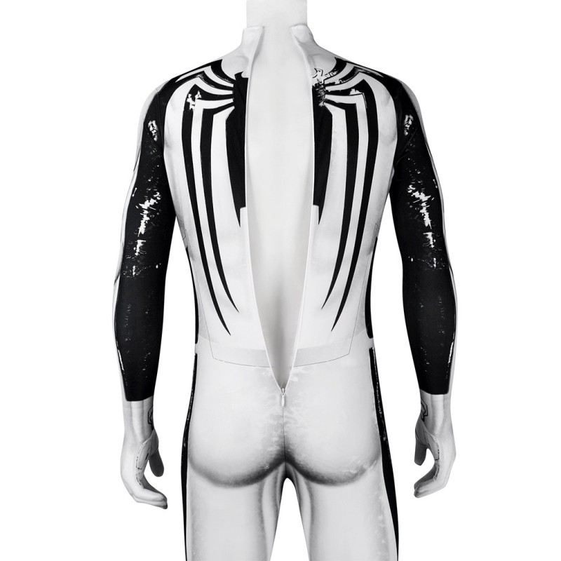 Anti-Venom Suit Spider-Man 2 PS5 Cosplay Costumes Men Halloween Jumpsuit