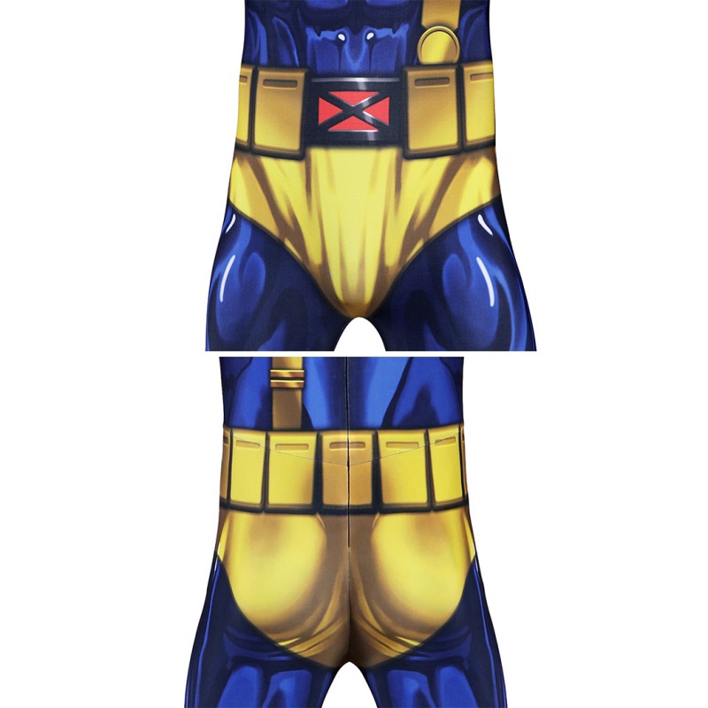 X-Men 97 Cyclops Suit Scott Summers Jumpsuit Halloween Cosplay Costumes