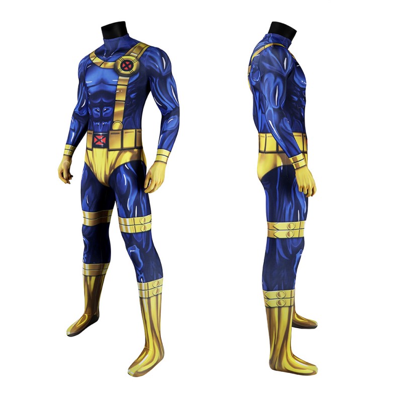 X-Men 97 Cyclops Suit Scott Summers Jumpsuit Halloween Cosplay Costumes