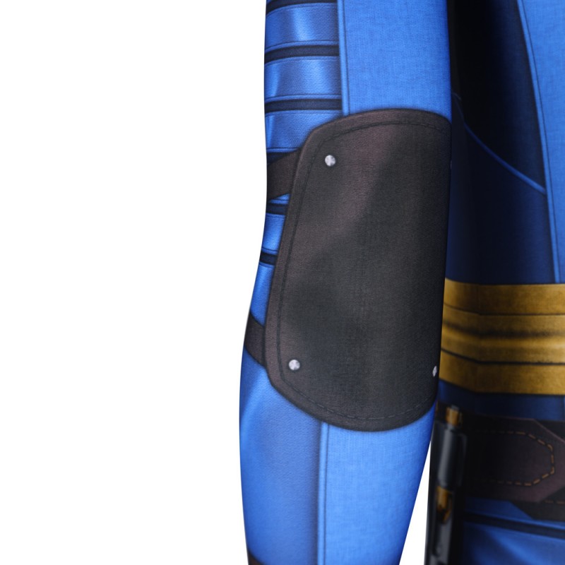 Vault 33 Jumpsuit 2024 TV Lucy Blue Cosplay Costumes Adult Suit Accessories Pattern