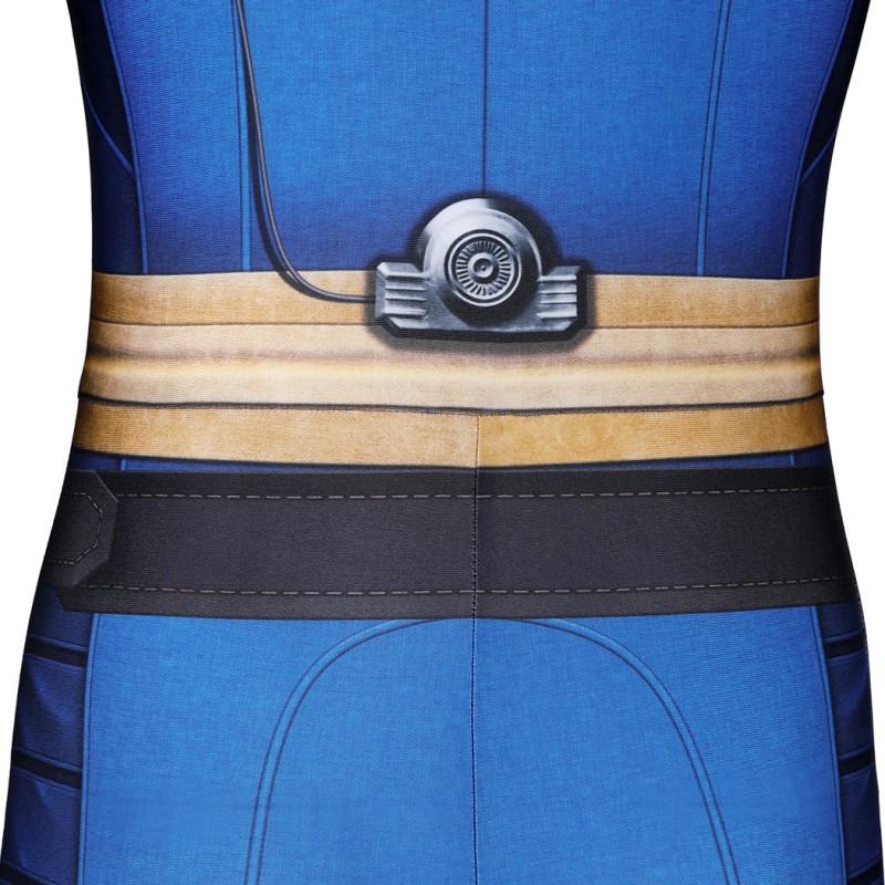 Vault 33 Jumpsuit 2024 TV Lucy Blue Cosplay Costumes Adult Suit Accessories Pattern