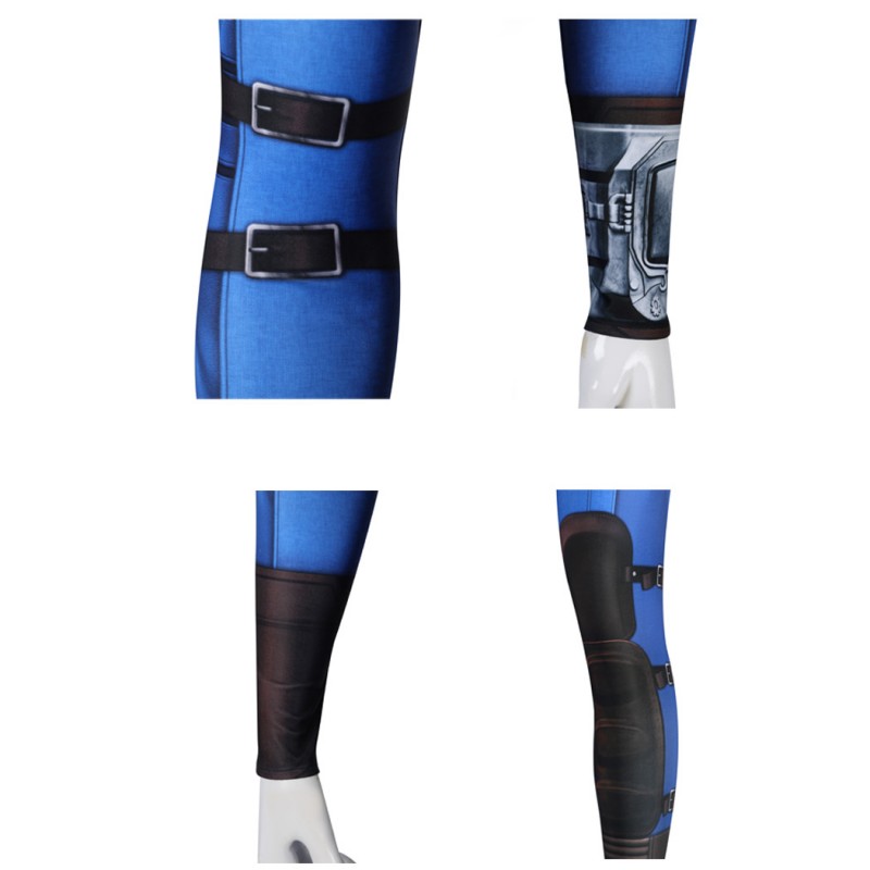 Vault 33 Jumpsuit 2024 TV Lucy Blue Cosplay Costumes Adult Suit Accessories Pattern