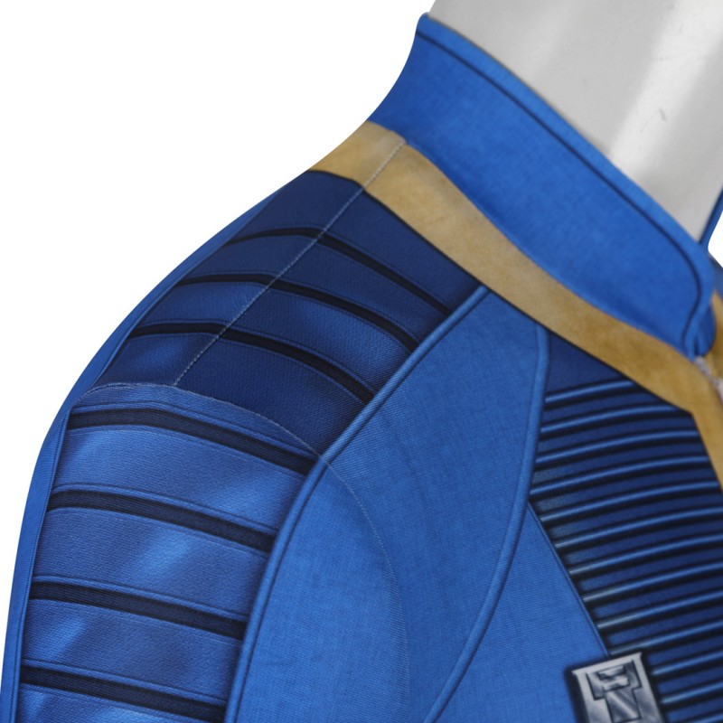 Vault 33 Jumpsuit 2024 TV Lucy Blue Cosplay Costumes Adult Suit Accessories Pattern