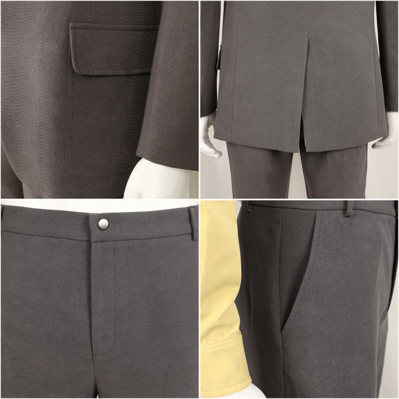 Arthur Fleck Halloween Costumes 2024 Joaquin Gray Cosplay Suit