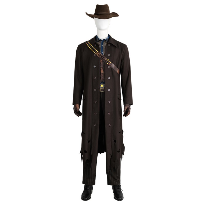 Vault Scavenger Costume Game Male Halloween Cosplay Suit Scavenger Outfit