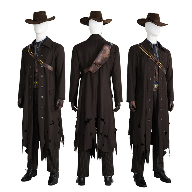 Vault Scavenger Costume Game Male Halloween Cosplay Suit Scavenger Outfit