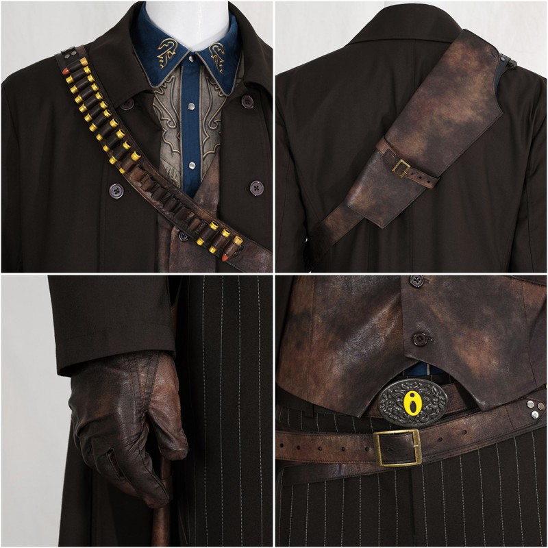 Vault Scavenger Costume Game Male Halloween Cosplay Suit Scavenger Outfit
