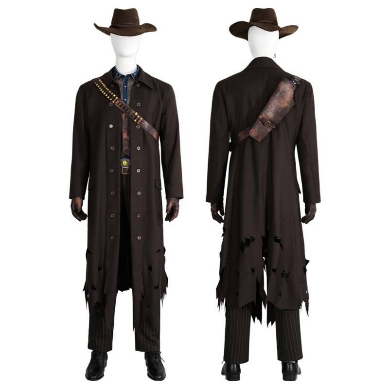 Vault Scavenger Costume Game Male Halloween Cosplay Suit Scavenger Outfit