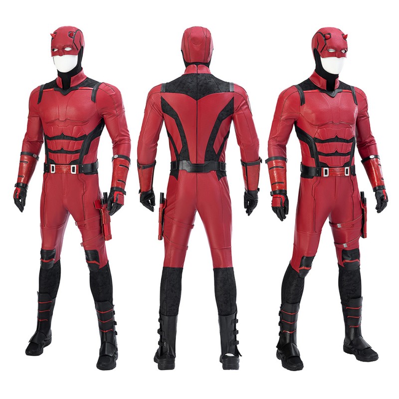 Daredevil Halloween Costumes Daredevil Born Again Cosplay Suit New Red Outfits