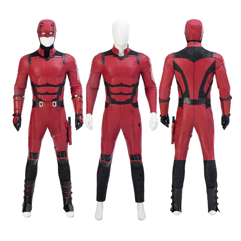 Daredevil Halloween Costumes Daredevil Born Again Cosplay Suit New Red Outfits