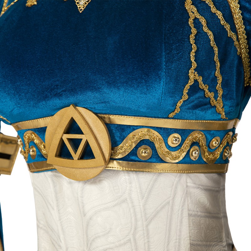 Princess Zelda Halloween Costume The Legend of Zelda Breath of the Wild Cosplay Suit Dress Outfits