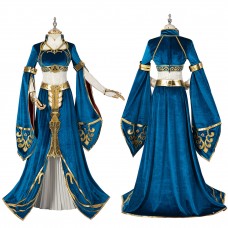 Princess Zelda Halloween Costume The Legend of Zelda Breath of the Wild Cosplay Suit Dress Outfits