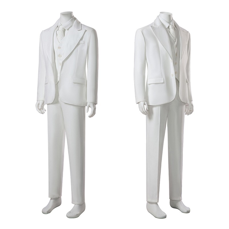 Joaquin Halloween Costumes 2024 Arthur Cosplay Suit Black White Outfits