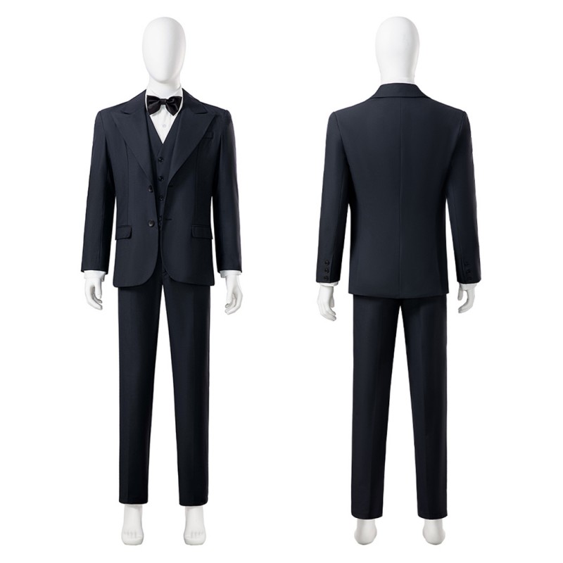 Joaquin Halloween Costumes 2024 Arthur Cosplay Suit Black White Outfits