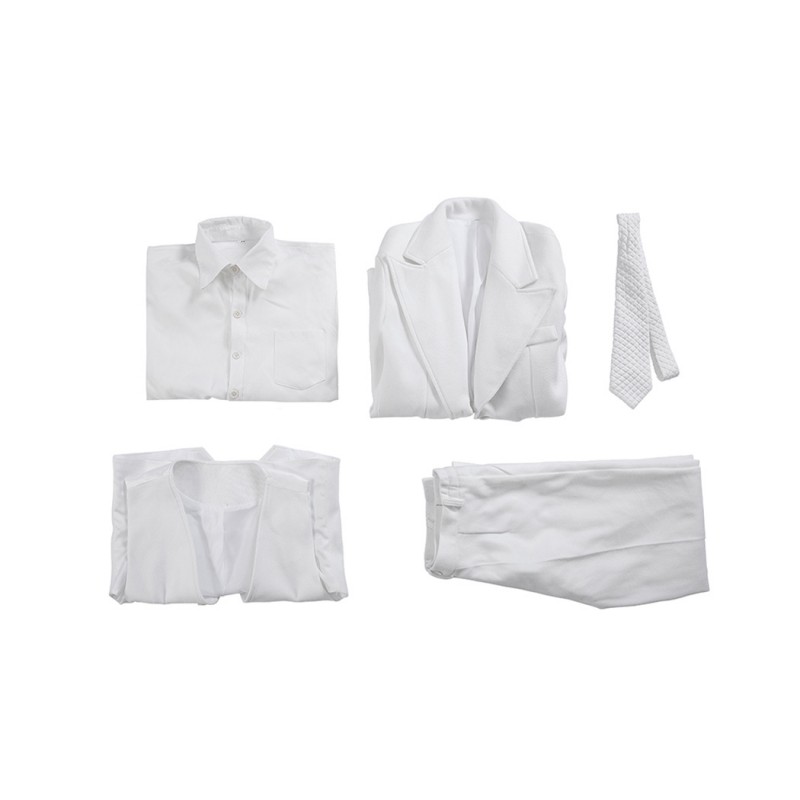 Joaquin Halloween Costumes 2024 Arthur Cosplay Suit Black White Outfits