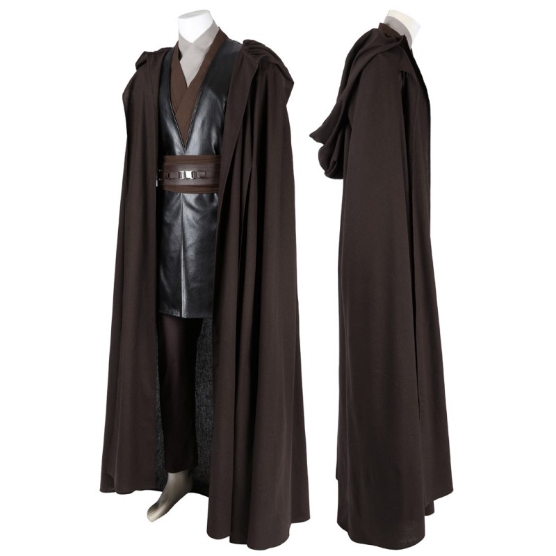 Anakin Skywalker Halloween Suit Star War Episode II Attack of the Clones Cosplay Costumes