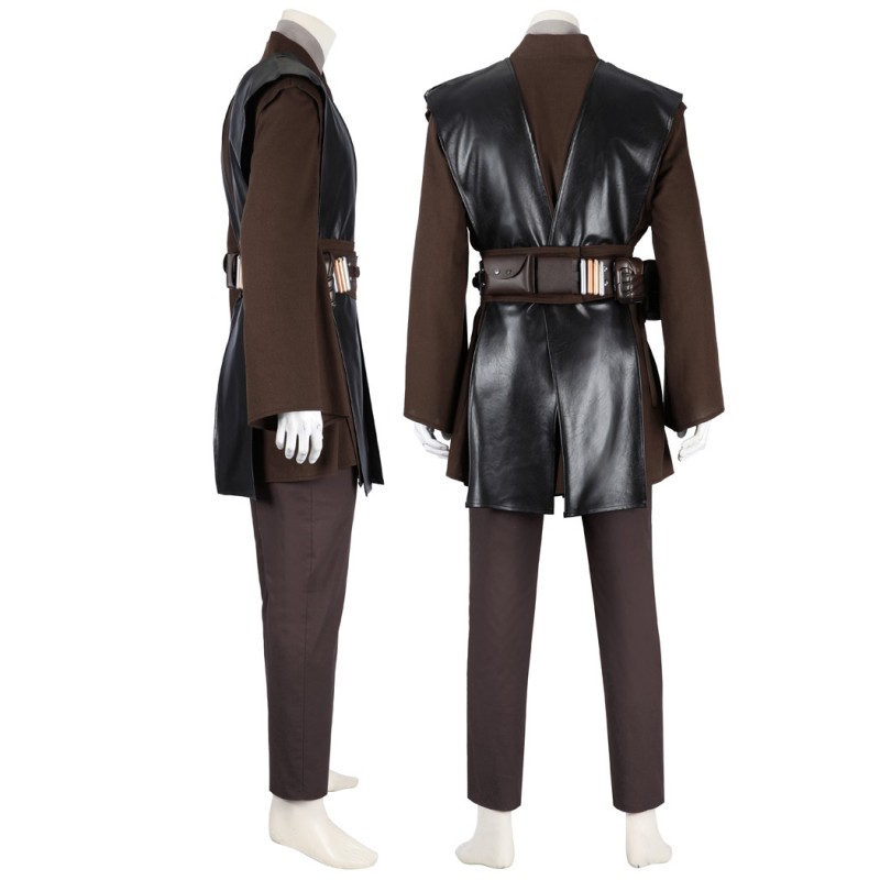 Anakin Skywalker Halloween Suit Star War Episode II Attack of the Clones Cosplay Costumes