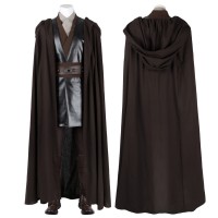 Anakin Skywalker Halloween Suit Star War Episode II Attack of the Clones Cosplay Costumes
