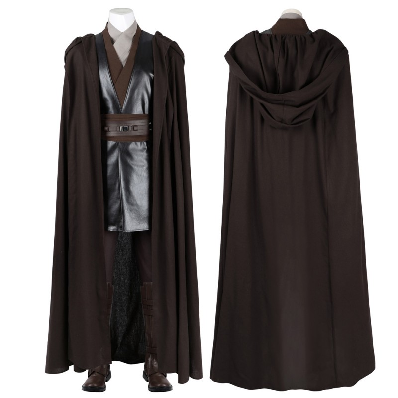 Anakin Skywalker Halloween Suit Star War Episode II Attack of the Clones Cosplay Costumes