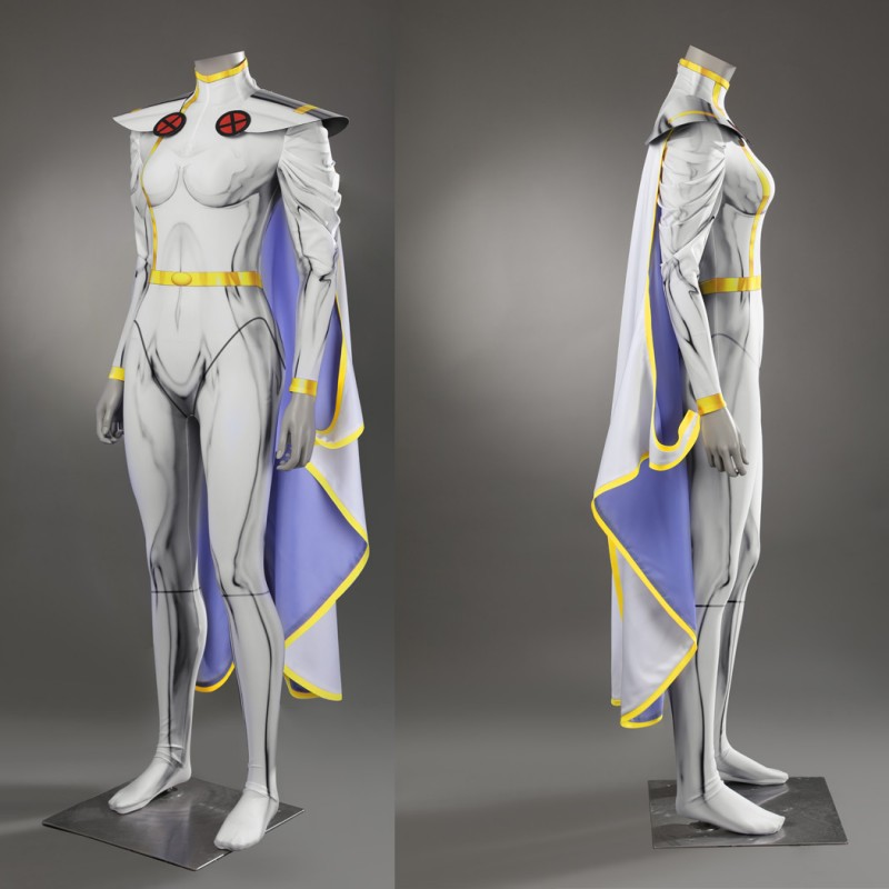 X-Men 97 Storm Costume Ororo Munroe Cosplay Suit Women Halloween Outfit