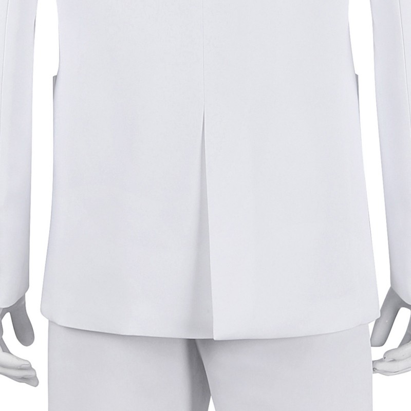 Arthur Fleck Suit Joaquin Cosplay Costumes White Uniform